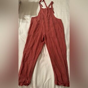 Aerie pink overall size S